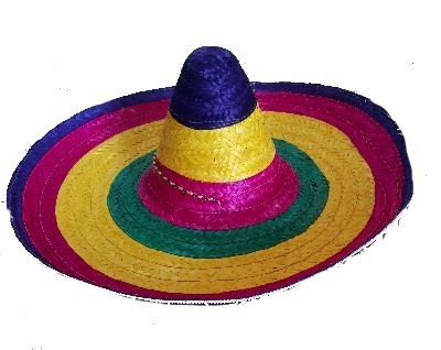 hat-sombrero-55cm-multi-colour